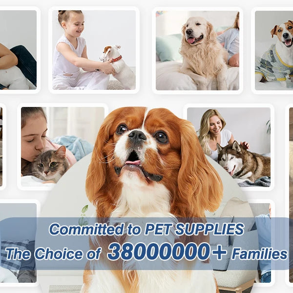 The latest visual illustrates the widespread trust and adoption of the Vacuum Grooming Kit, highlighting its global presence in millions of homes, dedicated to caring for beloved pets everywhere.