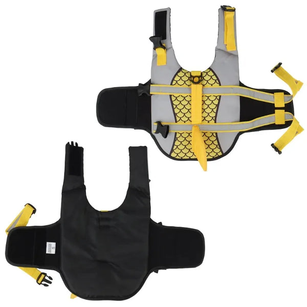 SHARK Life Jacket Enhanced Buoyancy Swimming Vest with Handle for Surfing