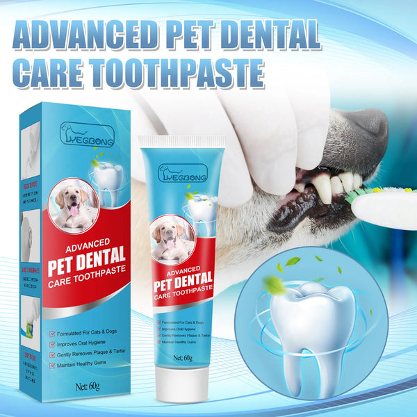 Pet Dental Toothpaste For Cleaning and Preventing Tartar & Plague