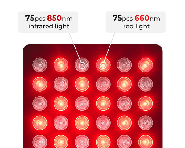 Red Light Therapy Panel 660nm 850nm Full Body Stand