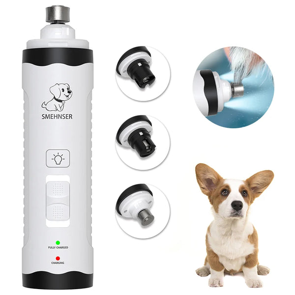 Nail Grinder with LED for Pets