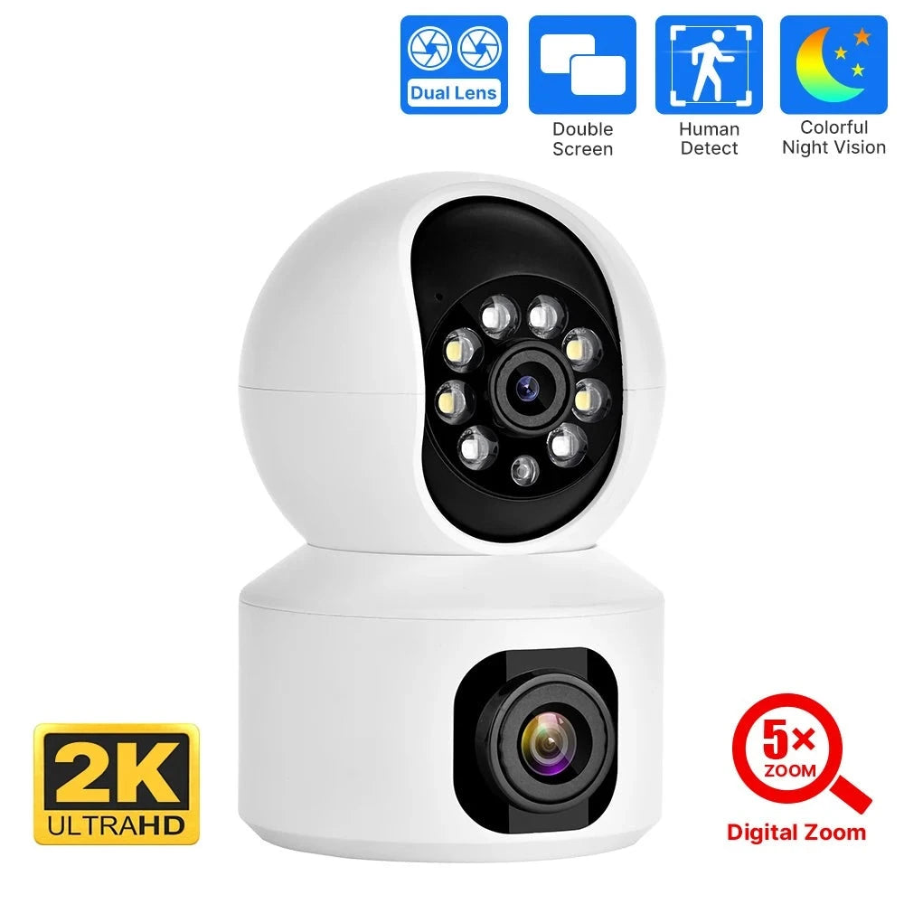 WIFI Wireless Smart Home Security Surveillance Camera Two-way Audio, Pet Monitor & Video Record