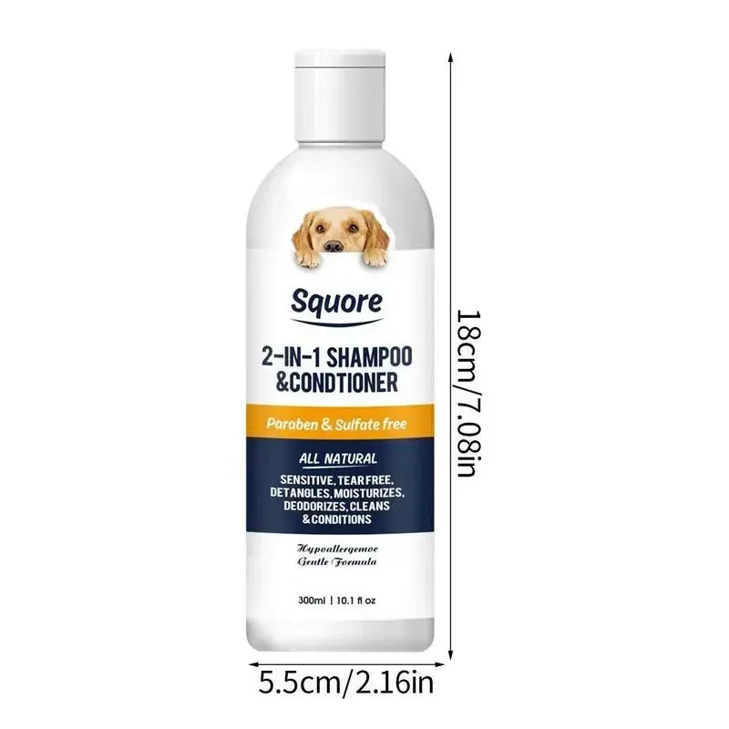 Shampoo And Conditioner 2 In 1 Natural Moisturizing Shampoo PH Balanced