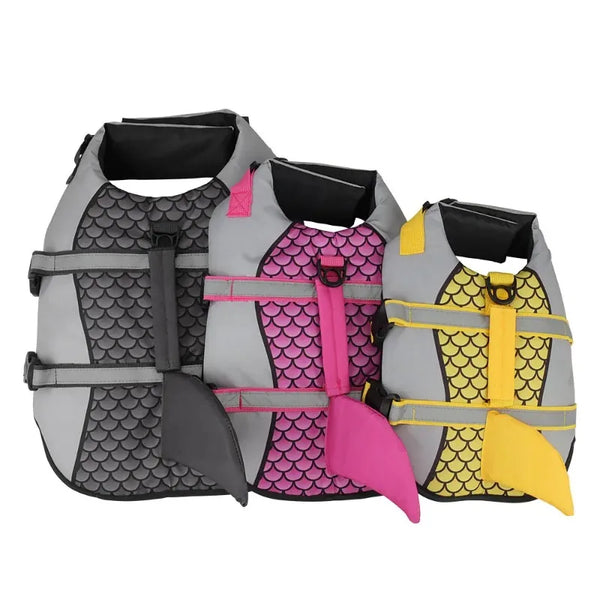 SHARK Life Jacket Enhanced Buoyancy Swimming Vest with Handle for Surfing