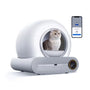 Automatic Smart Self-Cleaning Cat Litter Box with Tray and Ionic Deodorizer