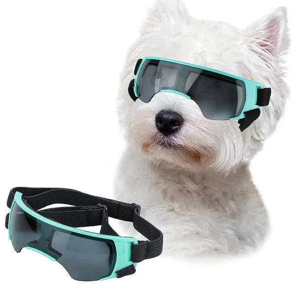 Sunglasses Small Breed, Dog Goggles Windproof Anti-UV Glasses for Outdoor Eye Protection