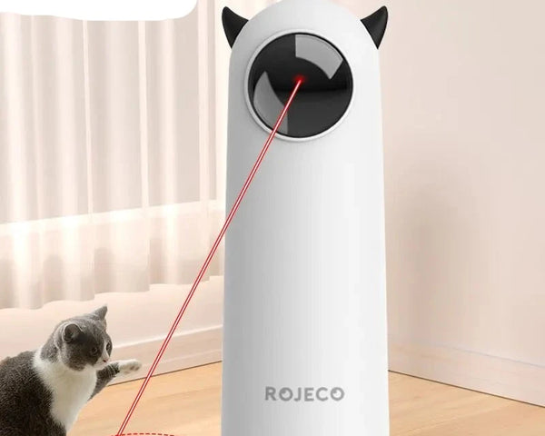 Automatic Interactive Teasing LED Laser Keeps Cat Entertained