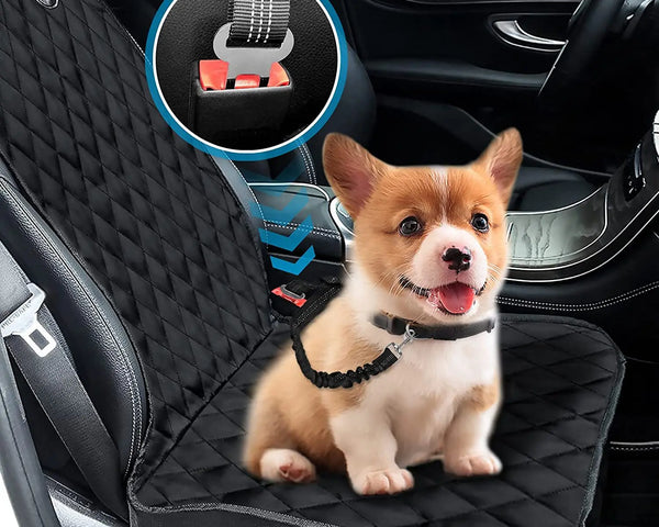 Car Front Seat Protective Cover - Waterproof & Anti-Slip