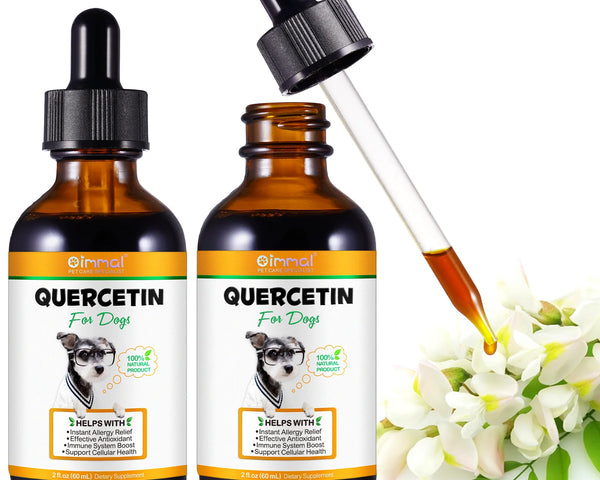 Quercetin: Natural Instant Allergy Relief, Immune System Boost, Support Cellular Health Dietary Supplement 60ML