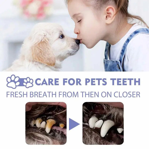 Pet Oral Spray Keeps Mouth Clean & Fresh - Prevents Tartar Buildup