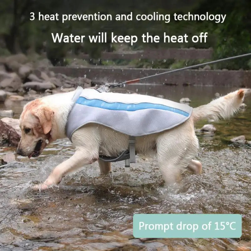 Pet Cooling Breathable Harness & Vest For Summer