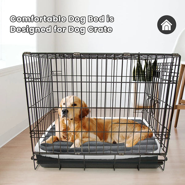 Soft Orthopedic Washable Nonslip Egg Crate Foam Kennel Pad Pet Sleeping Mat Cushion Dog Bed