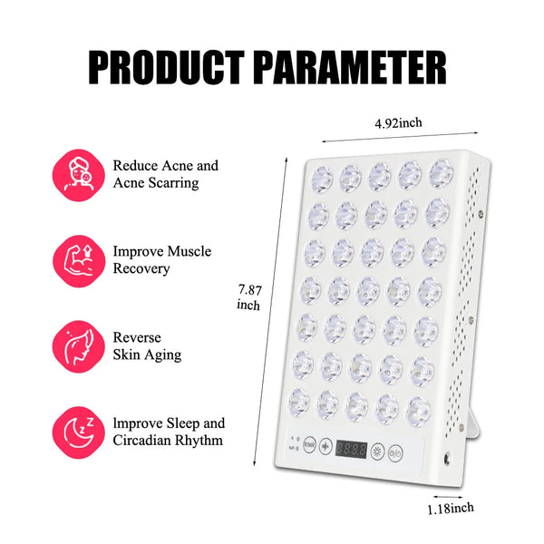 Handheld & Portable 35pcs (660nm 850nm) Desktop Red Light Therapy