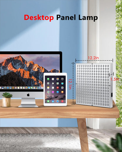 45W Red Light Therapy Panel Lamp for Anti Aging Treatment for Pain Relief, Skincare  & Facial Beauty with 225 LEDs