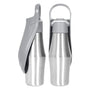 Pet Water Bottle Light Stainless Steel for Travel Leaf Shape