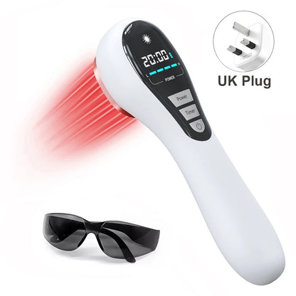 Red Light Therapy Handheld Device Dual-Wavelength to Support Pain-Relief and Promote Healing.